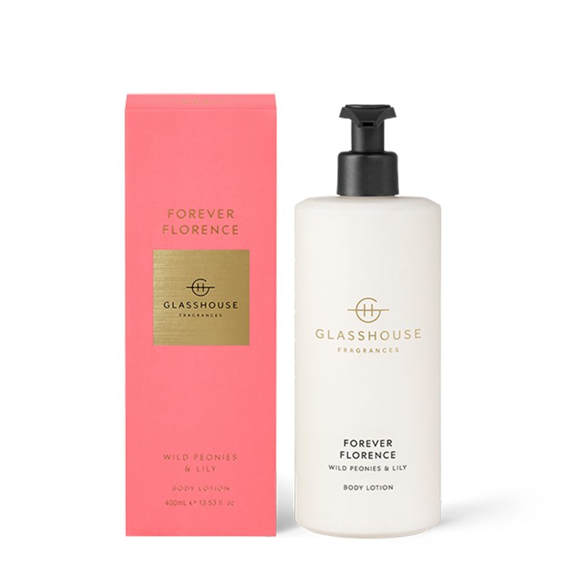 Australia GLASSHOUSE Florence Body Lotion 400ml - ผลิตภัณฑ์บำรุงผิว/น้ำมันนวดผิวกาย - วัสดุอื่นๆ สึชมพู