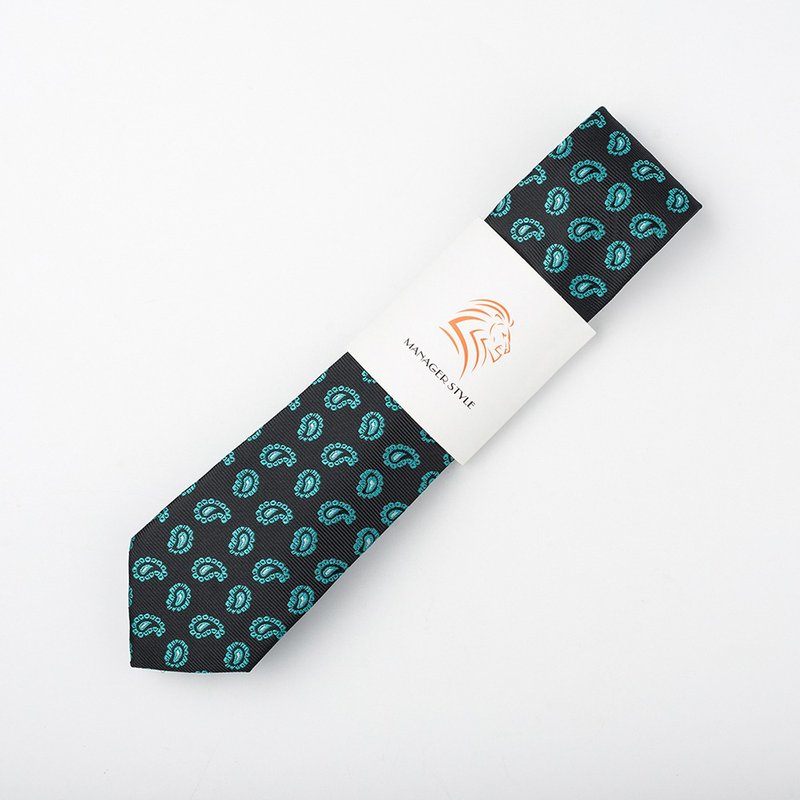 P0520-47 - 領帶/領帶夾 - 聚酯纖維 黑色