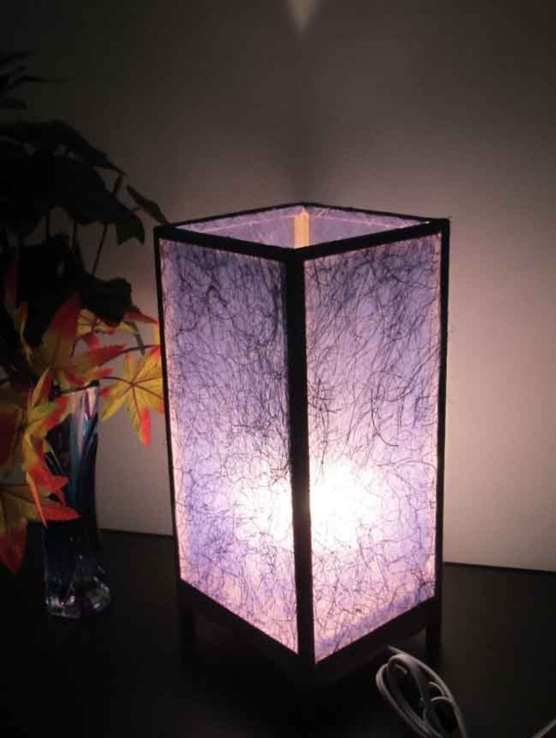 Shine stand-3 type of unexplored »9-68-peace of mystery «universe of coarse paper - Lighting - Paper Purple