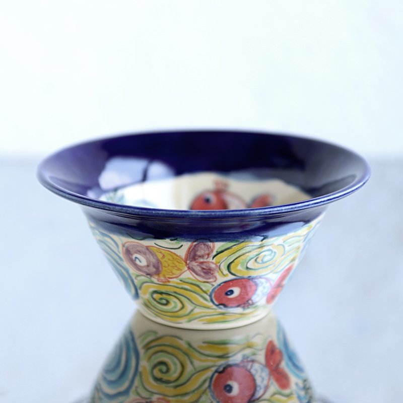 Goldfish bowl - Bowls - Pottery Blue