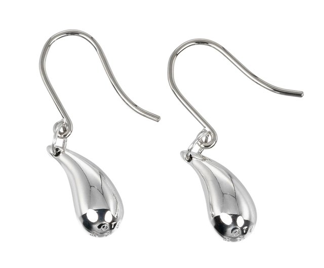 日本直送】ティファニー TIFFANY&Co. ティアドロップ ピアス シルバー