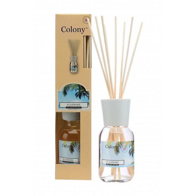 [Wax Lyrical] British Fragrance Colony Series-Summer Beach 120ml - Fragrances - Glass 