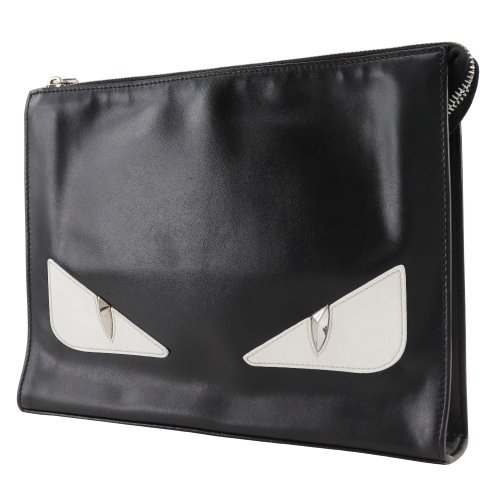 日本直送】フェンディ FENDI バグズモンスター クラッチバッグ