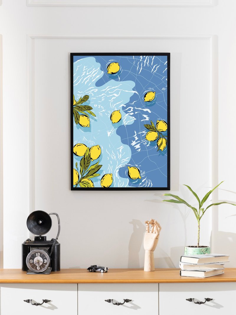 檸檬波普 / 藝術印刷品 / 禮物 - 相框/畫框 - 紙 多色