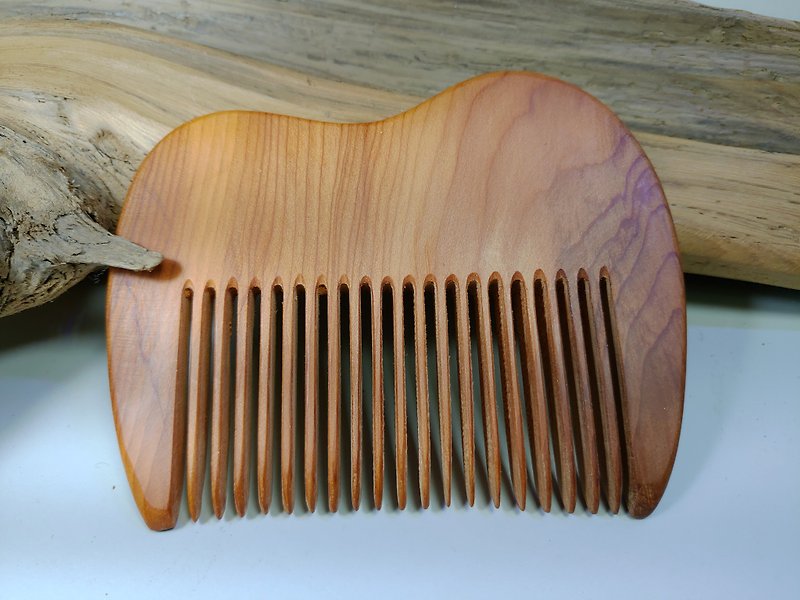 [Taiwan yew camel wood comb] (N) - เครื่องประดับผม - ไม้ 