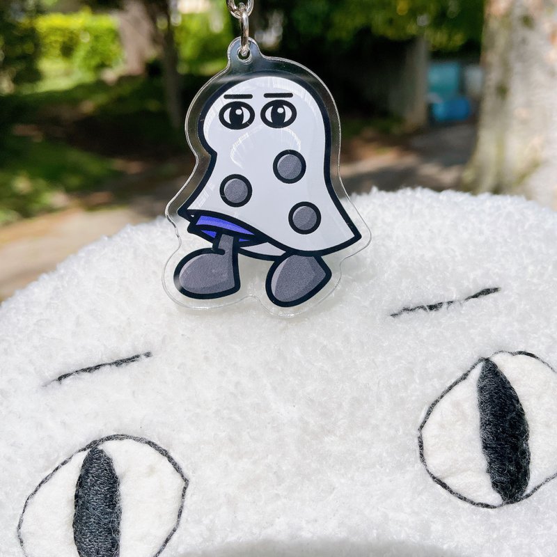 Medjed Acrylic keychain - ที่ห้อยกุญแจ - พลาสติก 