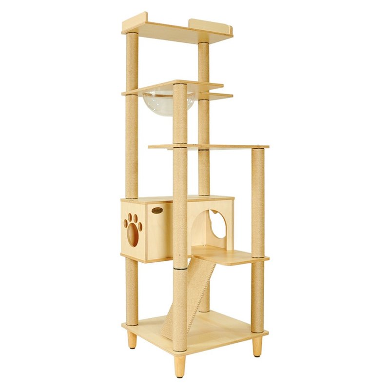 【MOMOCAT】R605 Top Gauge Cat Jumping Platform - Scratchers & Cat Furniture - Wood 