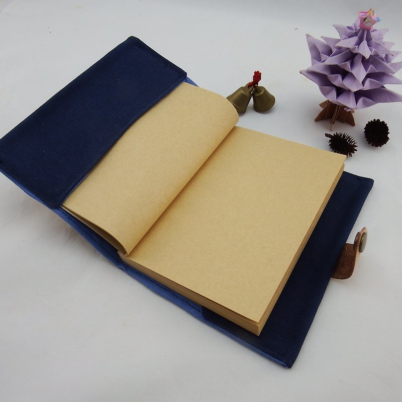 Custom-made goods-leather six-hole loose-leaf notebook book jacket hand account - สมุดบันทึก/สมุดปฏิทิน - หนังแท้ สีทอง