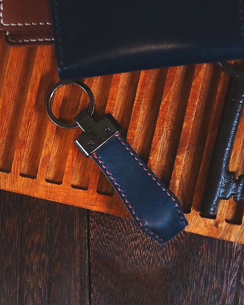 The Lederer 意大利皮革鎖匙扣 | 手縫皮革材料包 | BSP141