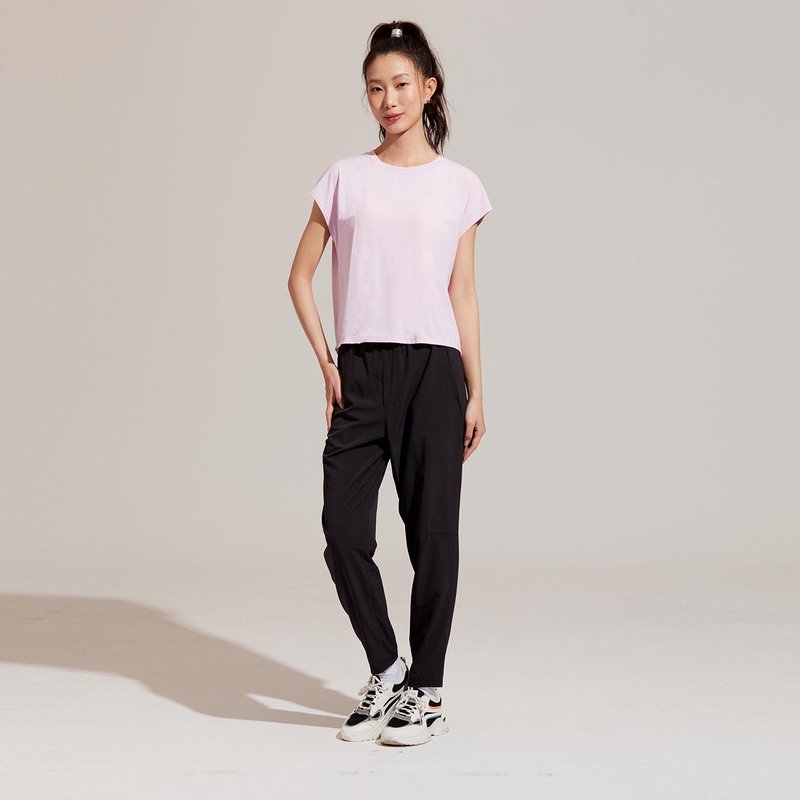 ULTRACOOL-Changliang lightweight narrow pants-anthracite black - Women's Pants - Polyester Black