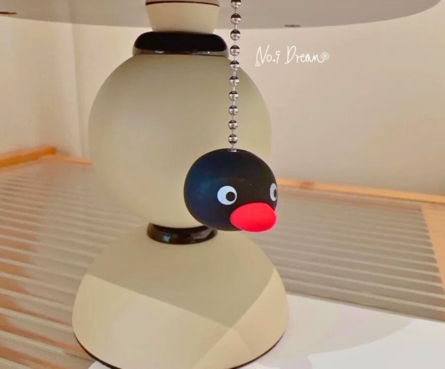 ピングー クリームマッシュルーム ペンギンランプ 充電式ナイトライト