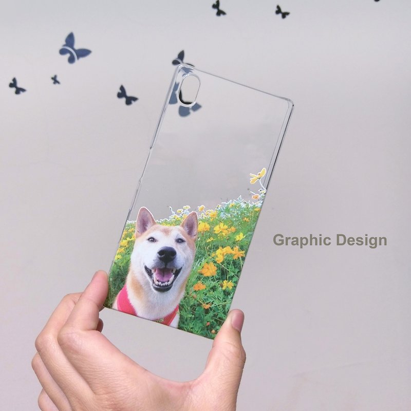 Customized photo transparent phone case - เคส/ซองมือถือ - วัสดุอื่นๆ สีใส