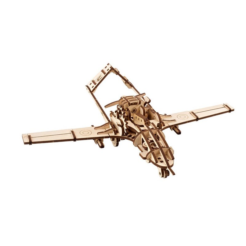 /Ugears/ 無人戰鬥機TB2 - 木工/竹藝/紙雕 - 木頭 