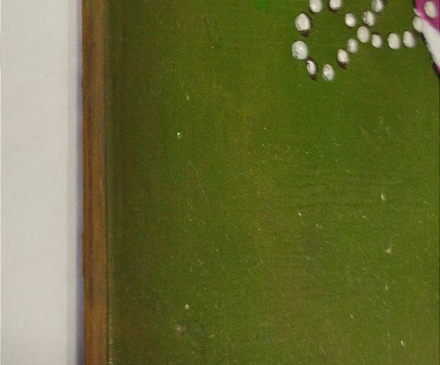 絵の魔法のピンクのブタの油絵の歯の妖精 - ショップ paintingsKateArt