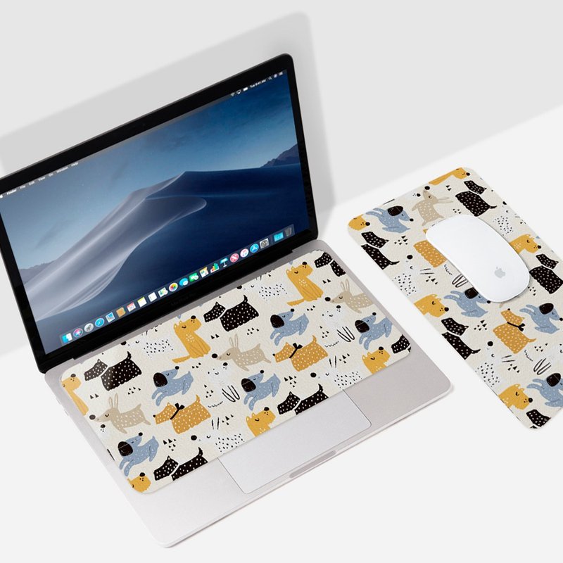 隨身超薄三合一滑鼠墊 - 汪汪樂園(標準) - 滑鼠墊 - 其他材質 多色