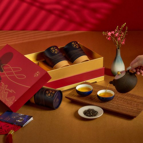 羽曦堂 | 頂級臺灣茶葉品牌 【茶葉禮盒】松延禮盒-國宴級國際得獎摘星臺灣茶葉禮盒