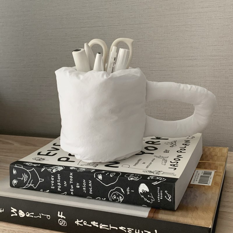 BM10 SNOW - holder - Items for Display - Polyester White