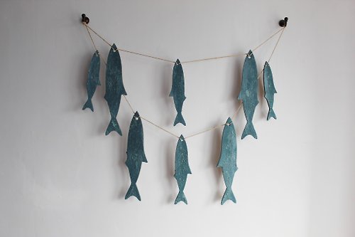 Wooden Craft Home Wooden Fish, Art House Decor, Nautical Decor, Wooden Wall Decor