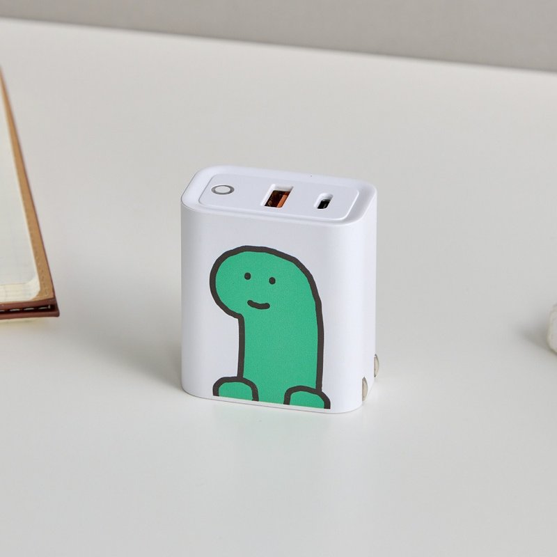 JOGUMAN布拉基歐基礎款USB3.0+PD20W雙孔充電器 - 科技小物 - 塑膠 多色