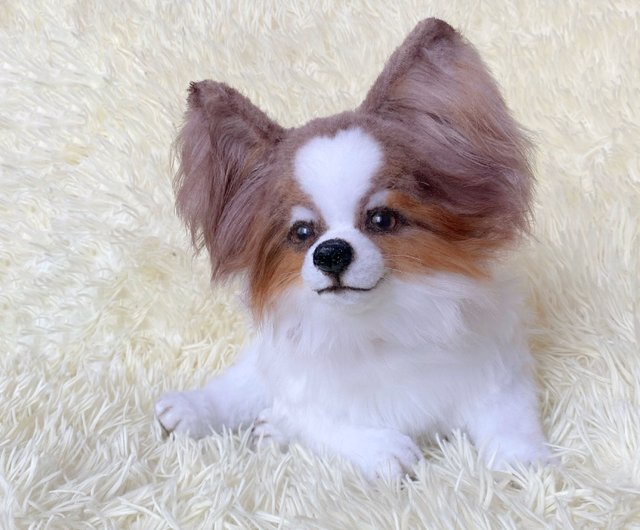 パピヨン ぬいぐるみ 犬 ハンサ HANSA ハンサ ぬいぐるみ 犬