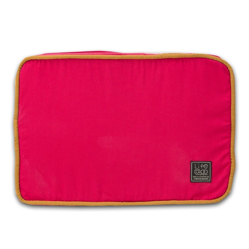 Lifeapp 睡墊替換布套XS_W45xD30xH5cm (紅藍) 不含睡墊 - 寵物床 - 其他材質 紅色
