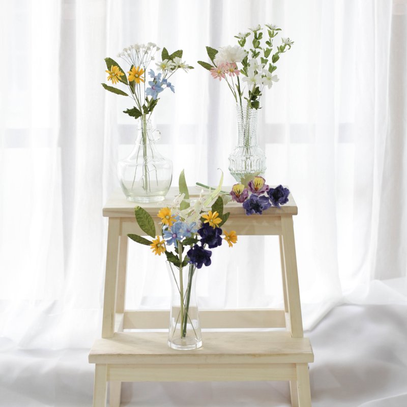 WILD DAISY - Small Posie Rooms for Home Decoration - 香氛/精油/擴香 - 紙 藍色