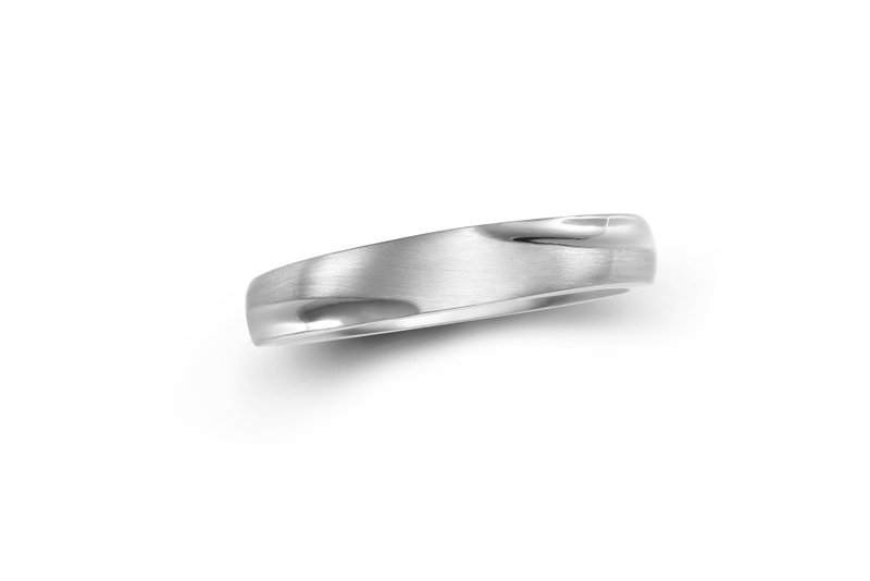 【客製化禮物】男戒 2907S - 戒指 - 其他金屬 銀色