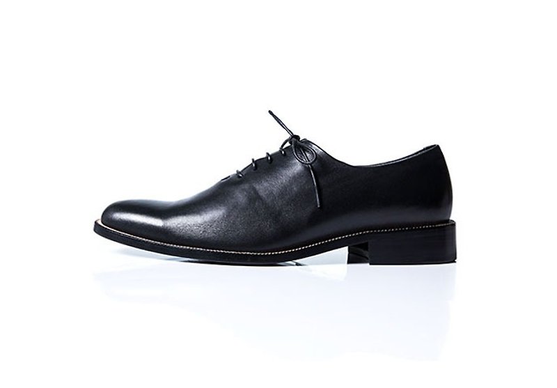 NOUR classic MAN oxford - Black - รองเท้าลำลองผู้ชาย - หนังแท้ สีดำ