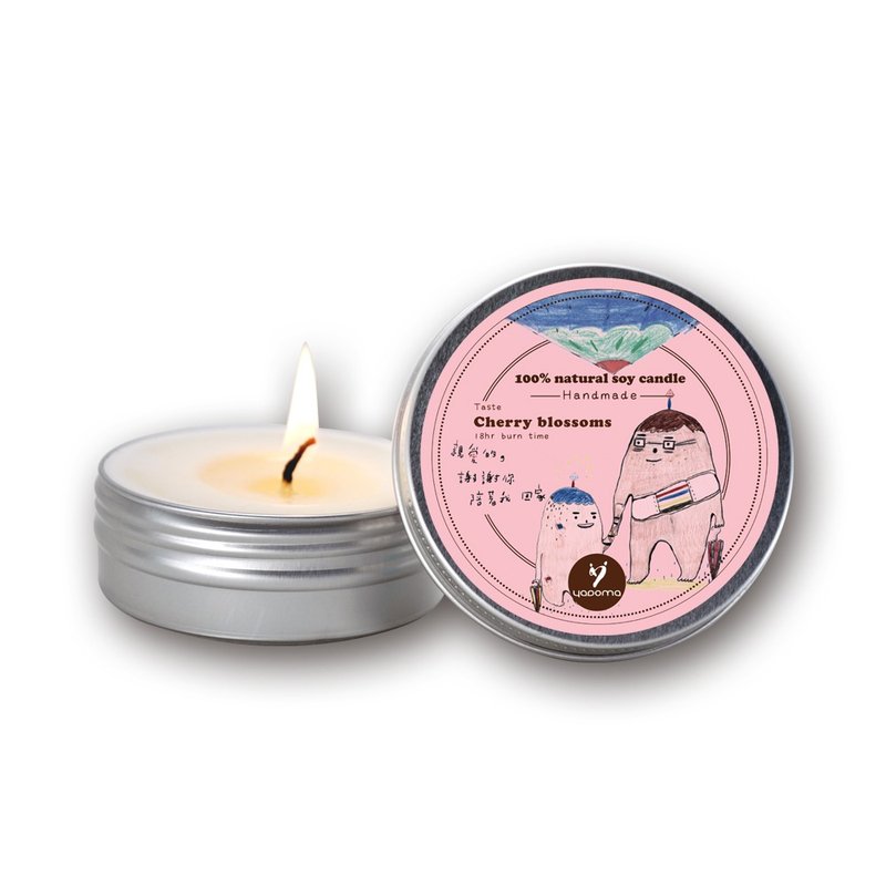 100% natural handmade candle series-Sakura - Fragrances - Concentrate & Extracts 