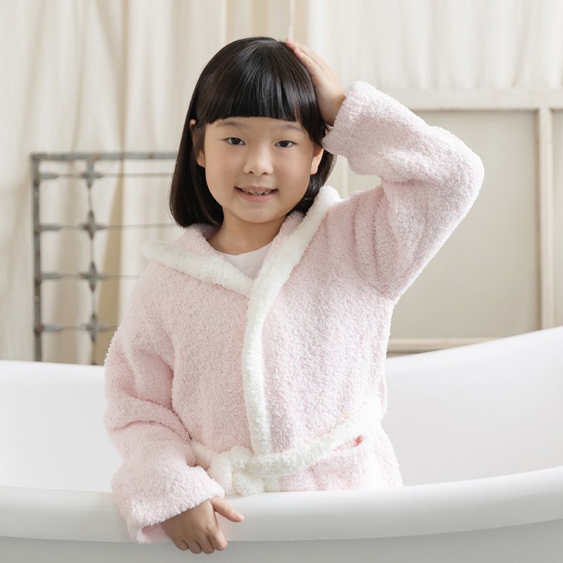 Yangsen Life-Children's Marshmallow Bathrobe-3 Colors - ชุดนอน/ชุดอยู่บ้าน - เส้นใยสังเคราะห์ 