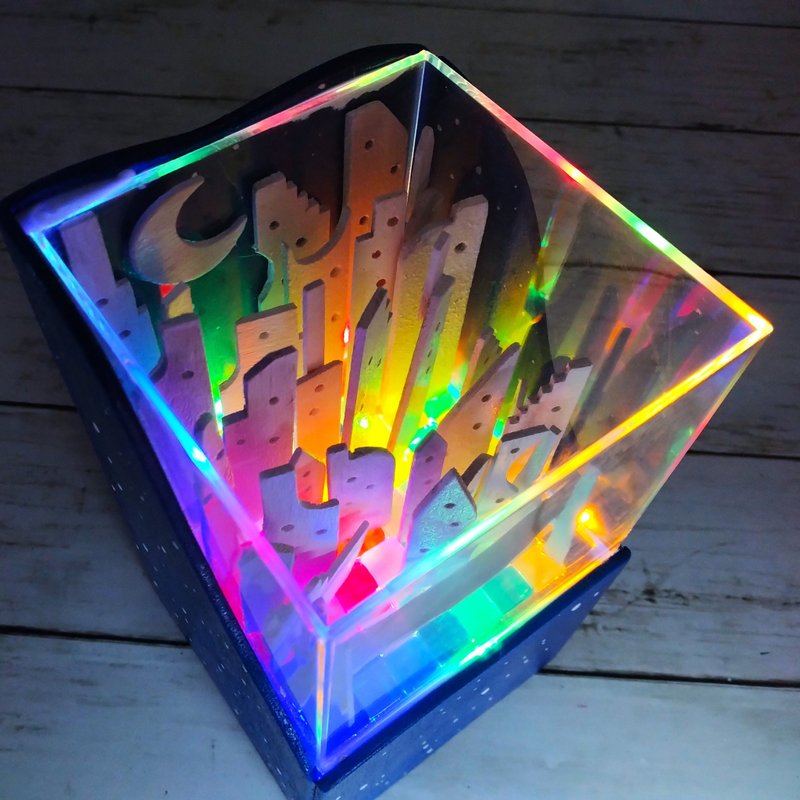 Rainbow at night - Items for Display - Plastic Multicolor