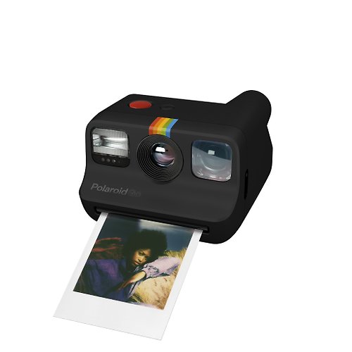 polaroid 寶麗來 台灣代理 Polaroid GO拍立得相機 黑色-DG04