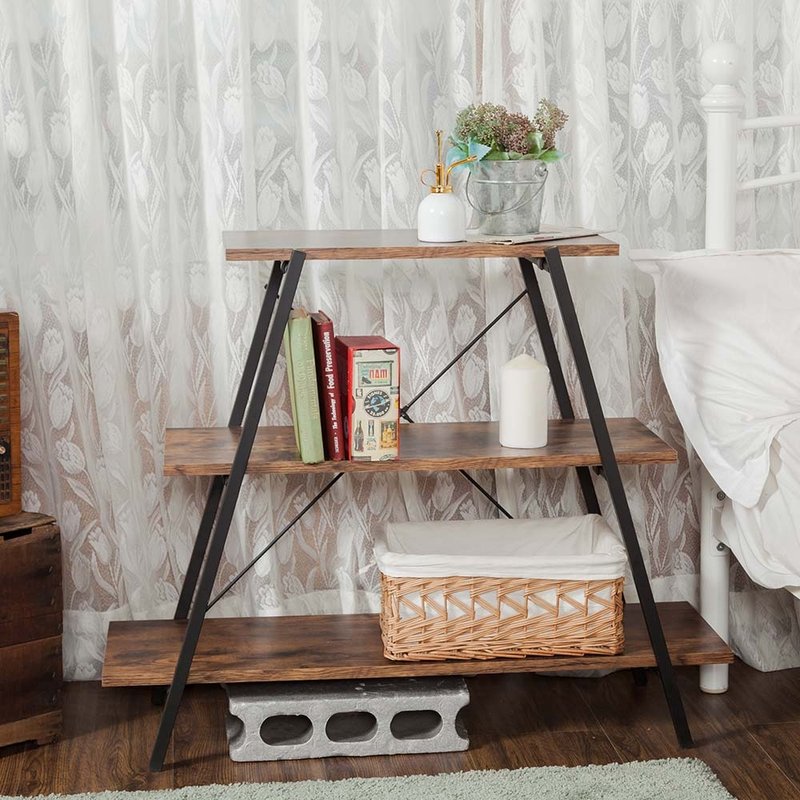 [Bayer Home Furnishing] Craftsman three-layer storage rack - ชั้นวาง/ตะกร้า - โลหะ 