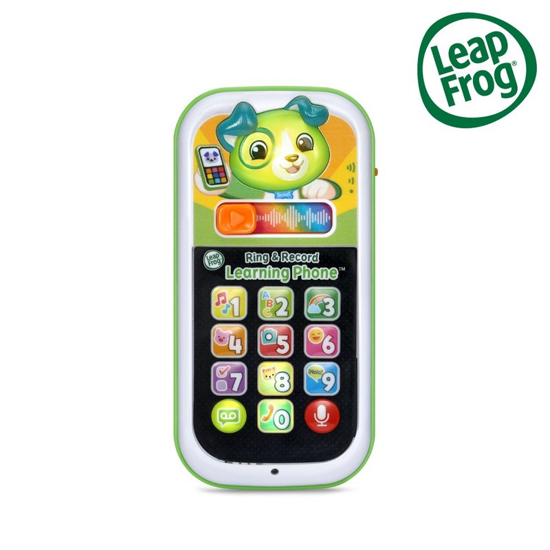 Fast Shipping - Taiwan Delivery Only [LeapFrog] Scout Record & Learn Phone - ของเล่นเด็ก - พลาสติก สีเขียว
