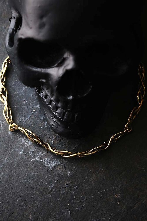 defy Thorn Crown Necklace by Defy.