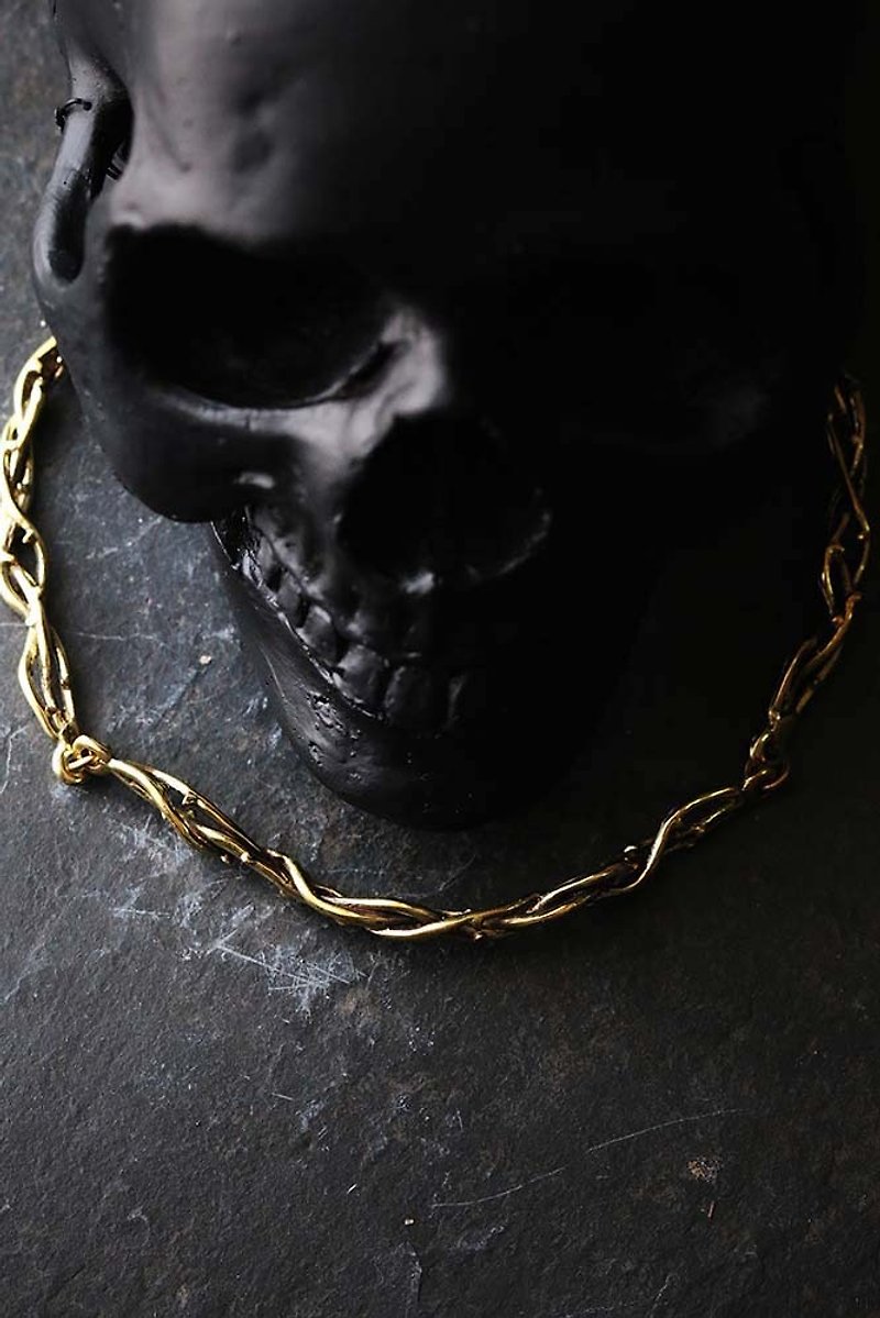 Thorn Crown Necklace by Defy. - Necklaces - Other Metals 