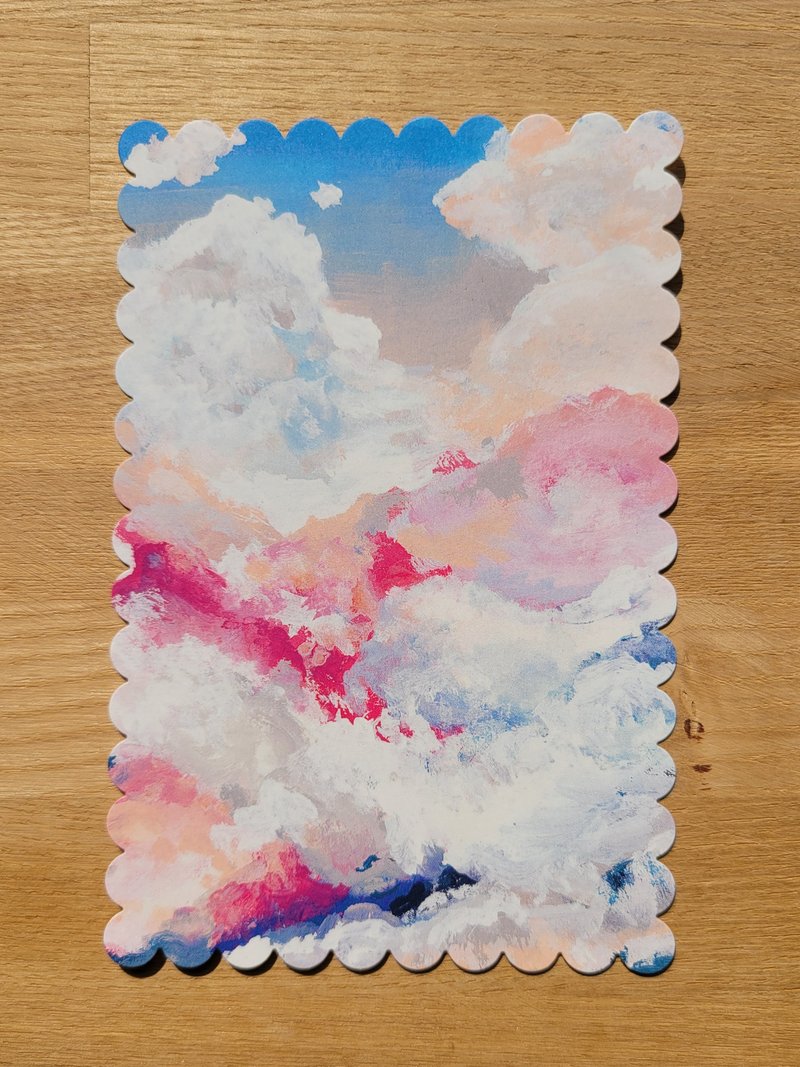 Sunset Biscuit Postcard - Cards & Postcards - Paper Pink