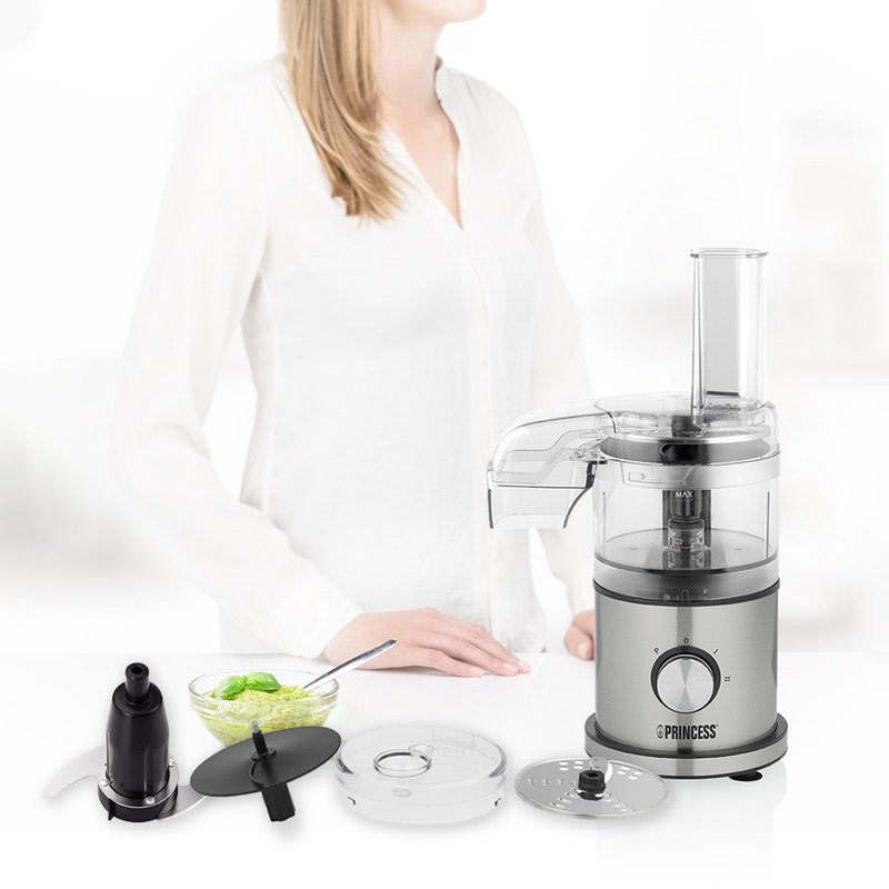 Holland PRINCESS Mini Multifunctional Food Processor - เครื่องใช้ไฟฟ้าในครัว - วัสดุอื่นๆ สีเงิน