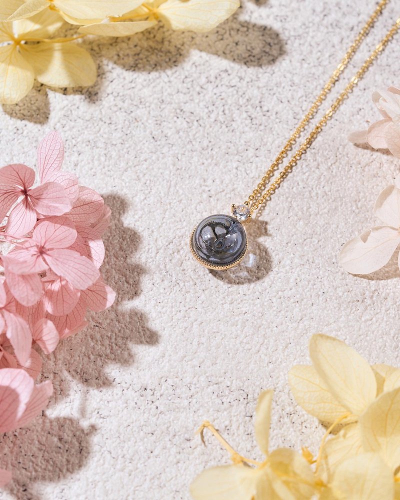 925 sterling silver Weiai Planet aromatherapy essential oil necklace now + pre-order - สร้อยคอ - เงินแท้ สีทอง