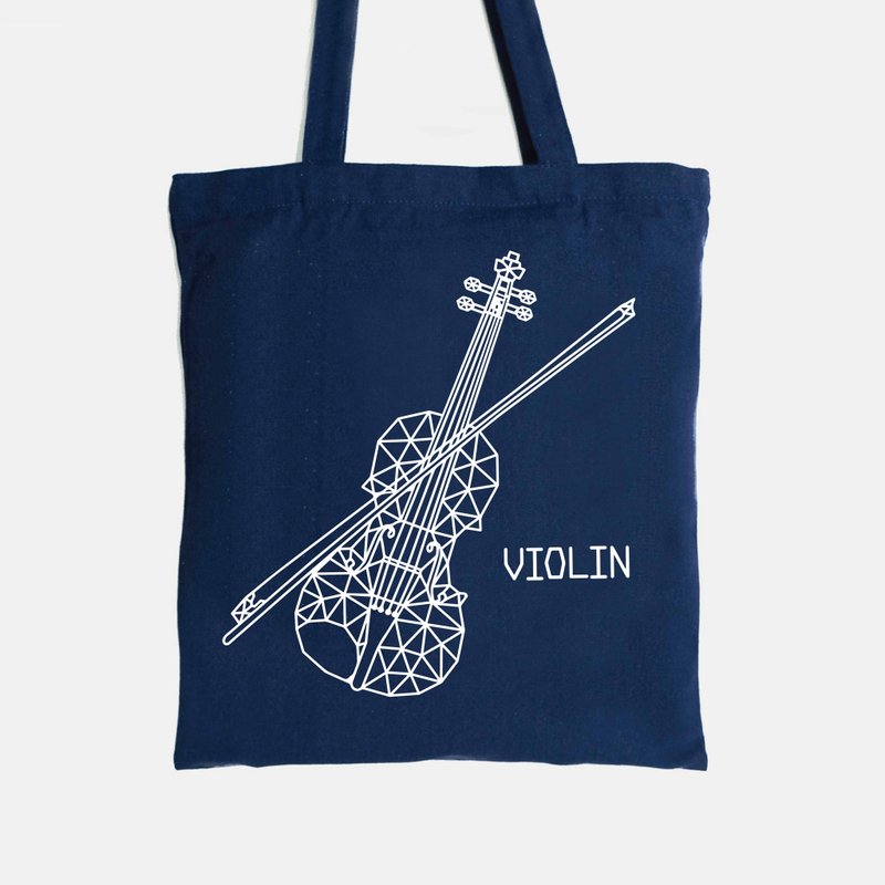 Instrument Bags-violin - กระเป๋าถือ - ผ้าฝ้าย/ผ้าลินิน สีดำ