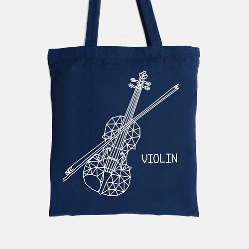 想要設計 WD 樂器風格手提袋-小提琴 經典/夜光