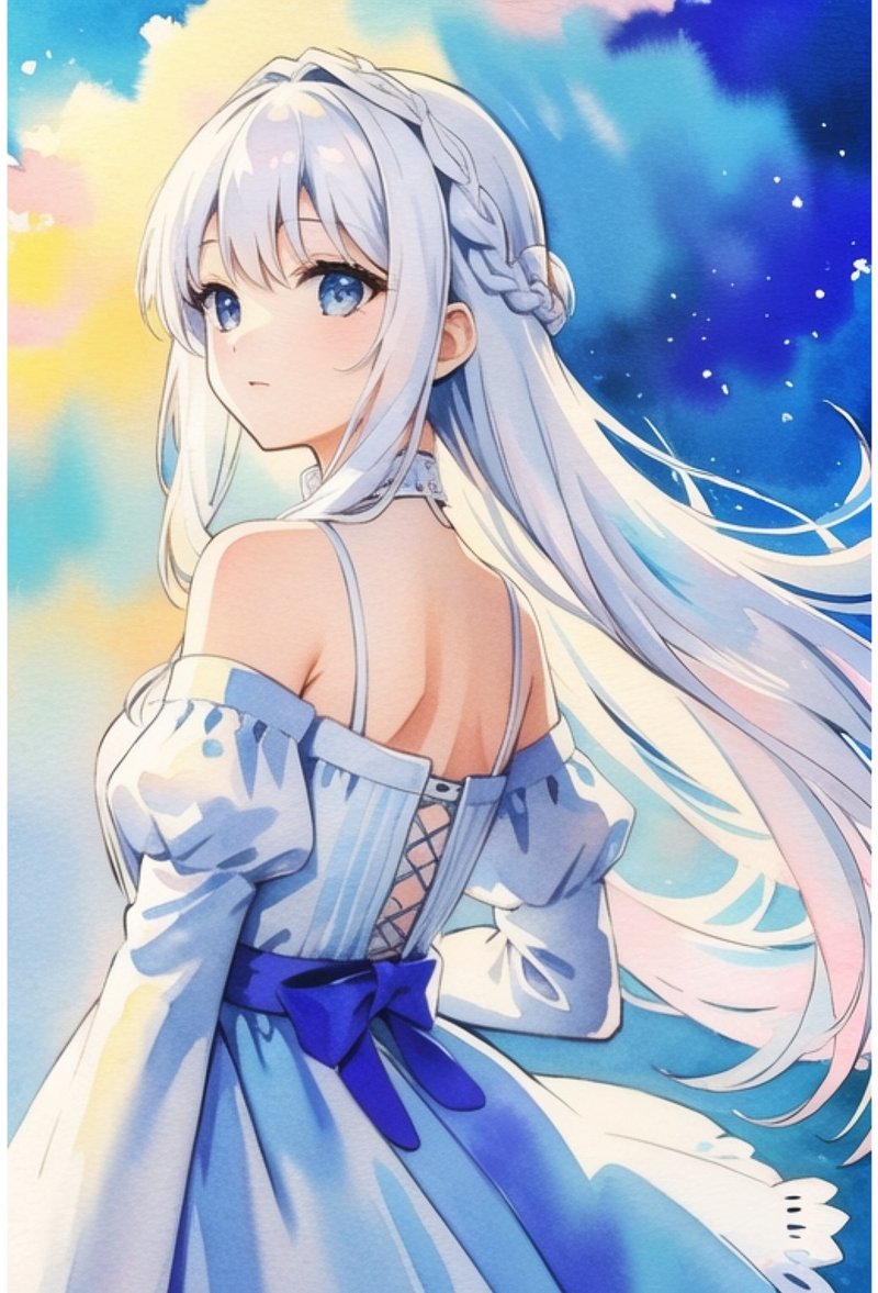 オリジナル人物ステッカー　No.250 - 貼紙 - 紙 