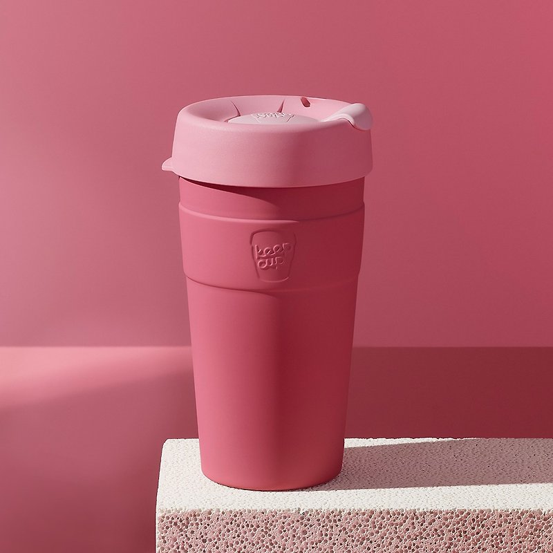 澳洲 KeepCup 真空保溫杯 L - 甜心粉 - 咖啡杯 - 不鏽鋼 粉紅色