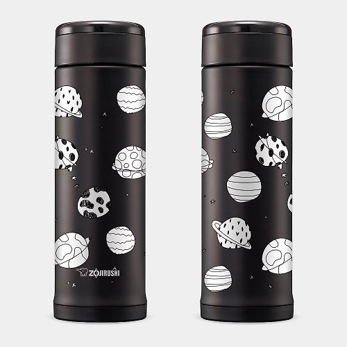 Customized text orange Zojirushi Stainless Steel thermos cup thermos bottle  green cup coffee cup PS043 - Shop PIXO.STYLE Vacuum Flasks - Pinkoi