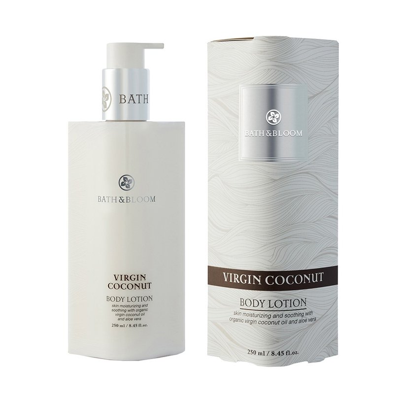 【Bath & Bloom】 冷萃椰油保濕身體乳 250ml - 身體乳/按摩油 - 其他材質 咖啡色