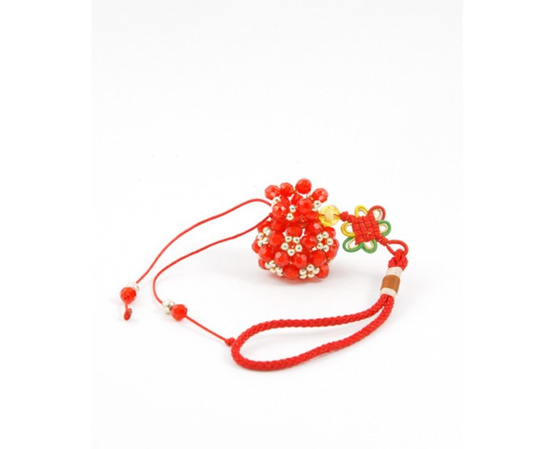 Shaped Beads-Treasure Bag - Charms - Acrylic Red