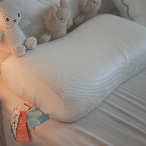 annahome棉床本舖 年糕枕 80D高密度涼感釋壓親水綿 抗菌防蟎 台灣製