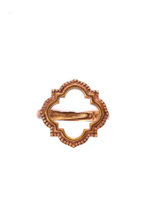 Fashion Museum Accessories 時尚博物館首飾 【畢業禮物】【聖誕禮盒】--藝術畫框系列--純銅制開口均碼戒