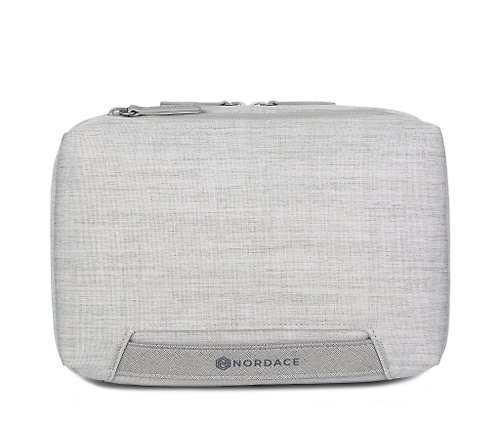 Nordace 【收納法寶 】Siena II 灰色盥洗包/旅行收納包/化妝包/防潑水