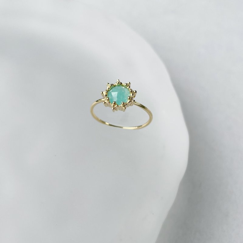 Big Sunshine Stone Ring - General Rings - Gemstone 